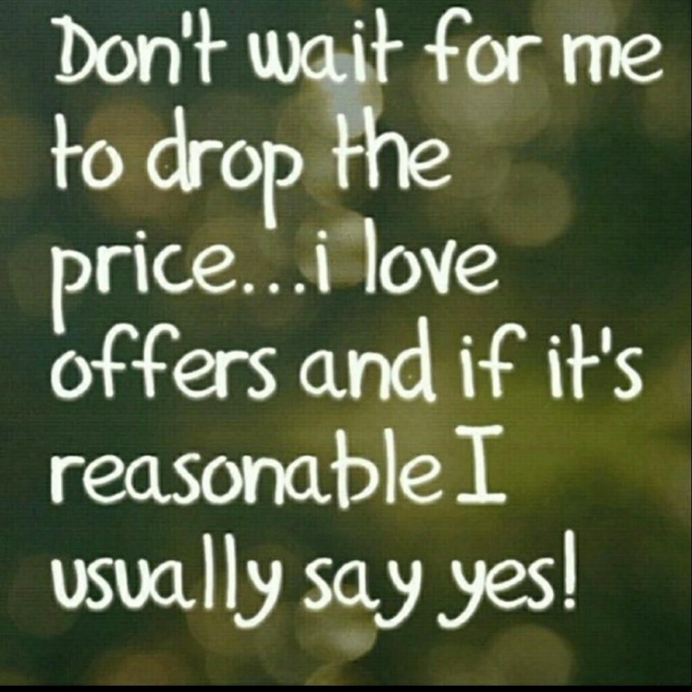 I love offers!!!